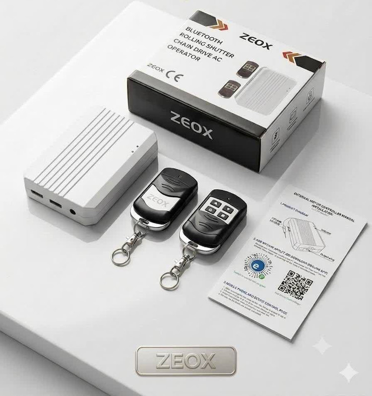 رسیور موتور کرکره برقی ساید زئوکس (ZEOX)